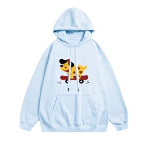 Puppy on Skateboard Pullover Hoodie